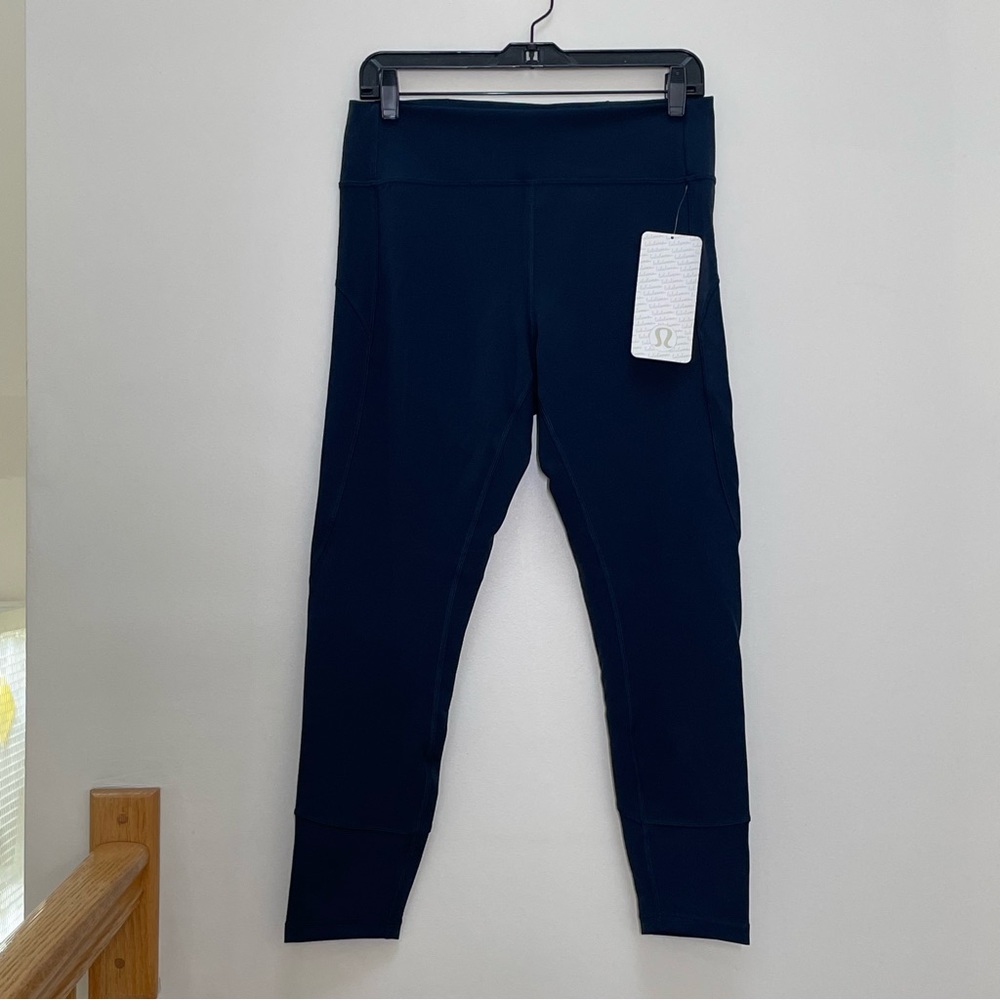 { lululemon tights } Nocturnal Teal In Movement Everlux Tight 7/8 25”